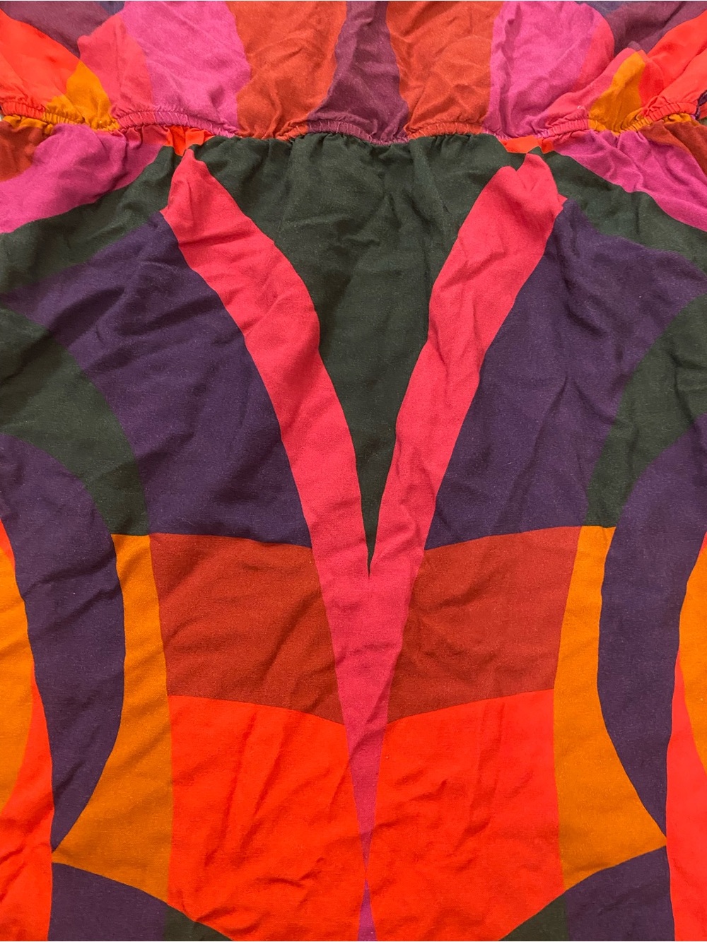 FARM Rio Vibrant Pink, Purple, Orange & Green Graphic One-Piece Dress - Picture 2 of 4